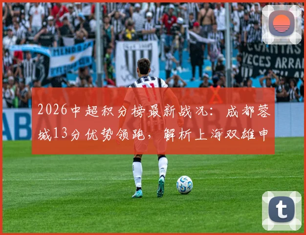 2026中超积分榜最新战况:成都蓉城13分优势领跑,解析上海双雄申花上港排名11、12位的背后原因
